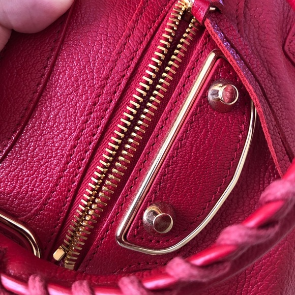 Balenciaga Mini City Metallic Edge Leather Satchel - Picture 15 of 15